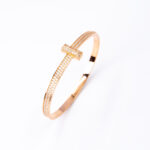 Rose İthal Taşlı Kelepçe