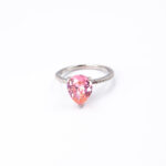 Tektaş Pink Oval Yüzük