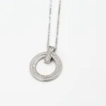 Marka Silver Taşlı Halka Kolye