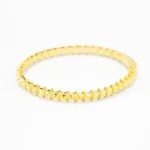 İnce Sabit Çivili Gold Kelepçe