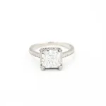 VIP Prenses Kesim 5 Karat Tektaş Yüzük