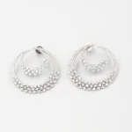 Double Shine Büyük Halka Küpe