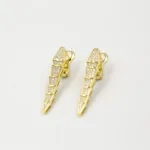 Gold Snake İthal Küpe