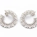 Diamond Circle Küpe