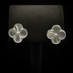 Orijinal Silver Kalem Yonca Küpe