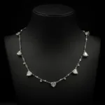 Lab Diamond Kalp Kolye