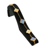 VCA Orijinal Seri Rose Taş Detaylı Lila Bileklik