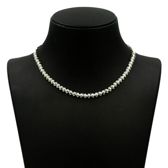 Silver Wave Choker