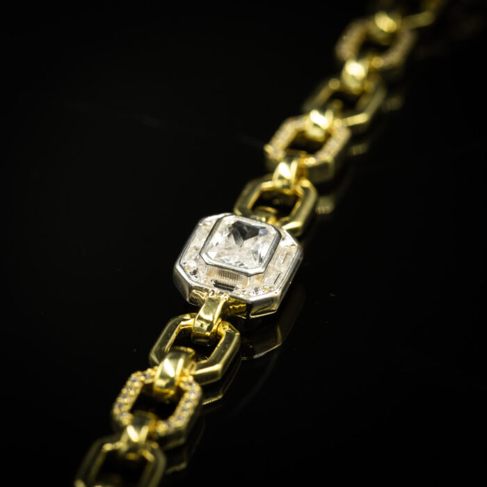 Golden Age Diamond Zincir Bileklik