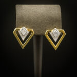 Triangle Diamond Mikron Küpe