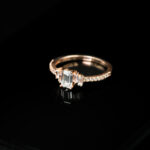 Rose Baget Taşlı Yüzük