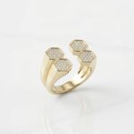 Hexa Gold Serçe Yüzük