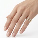 Hexa Gold Serçe Yüzük - Görsel 2