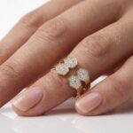 Hexa Gold Serçe Yüzük - Görsel 3