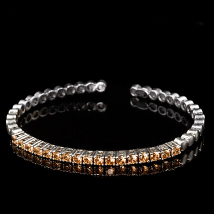 NZ Diamond Honey 3mm Bangle