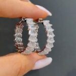 Baget VIP Özel Tasarım Halka Küpe