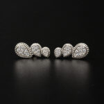 BLG Silver Taşlı Küpe