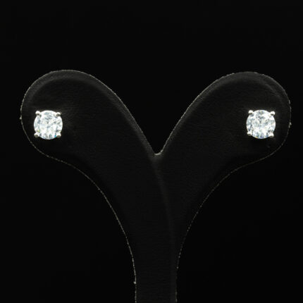NZ Diamond 1 Karat İnce Montür Küpe