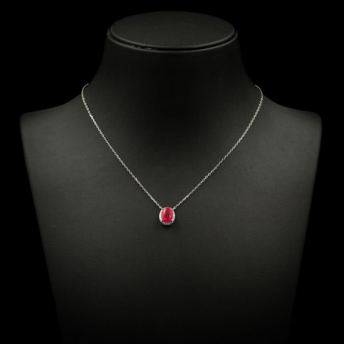 Ruby Tekli Kolye