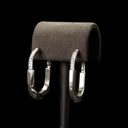 Tiff Orta Boy Lock Küpe
