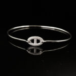 Herm Taş Detaylı İnce Kelepçe