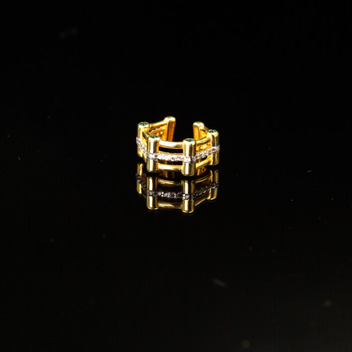 Jade Mikron Earcuff