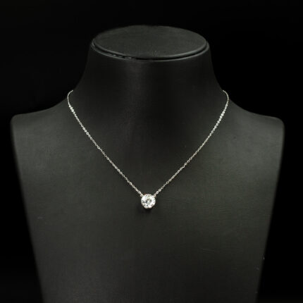 NZ Diamond 2 Karat Tektaş Kolye