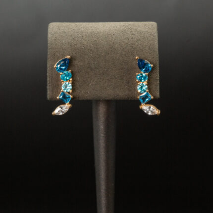 Aqua Rose Gold VIP Küpe