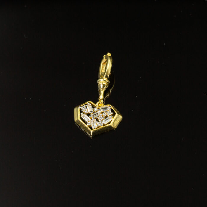 Mikron Small Kalp Charm