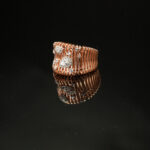 Özel Tasarım Rose Kalın Yüzük