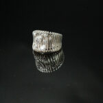 Özel Tasarım Silver Kalın Yüzük