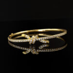 Tiff Orijinal Seri Taşlı Düğüm Kelepçe