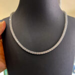 NZ Diamond G Mozanit 3.5 mm Suyolu Kolye