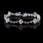 Limited Edition G Mozanit Prenses Kesim Bileklik