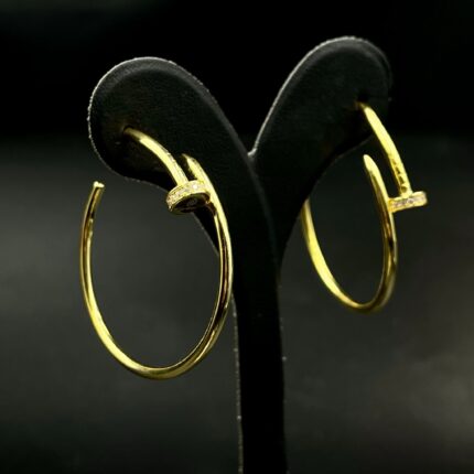 Crt Gold Büyük Küpe