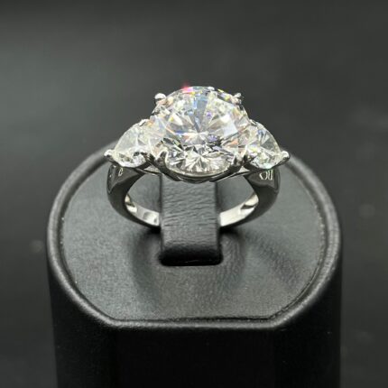 G Mozanit 8 Karat Yüzük