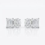 G Mozanit Eternal Twin Küpe