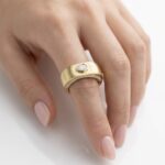 Retro Mikron Rome Yüzük - Görsel 2