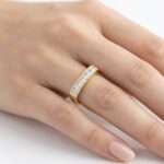 Mikron Dörtgensel Yarımtur Yüzük - Görsel 3