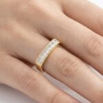 Mikron Dörtgensel Yarımtur Yüzük - Görsel 4