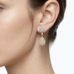 Sitrin Detaylı Damla Küpe - Görsel 2