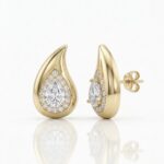 Aura Drop Gold Küpe