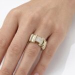 Flow Gold Yüzük - Görsel 3