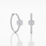 Flower Çıtır Halka Küpe