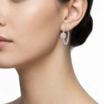 Flower Çıtır Halka Küpe - Görsel 2