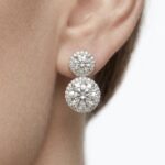 Double Love G Mozanit Küpe - Görsel 3