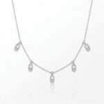 Mess Çoklu Silver Kolye
