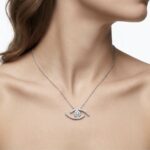 Mess Silver Eye Kolye - Görsel 2