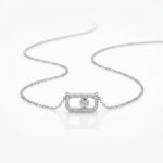 Mess Kalın Silver Kolye