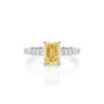 Golden Topaz Baget Vip Yüzük